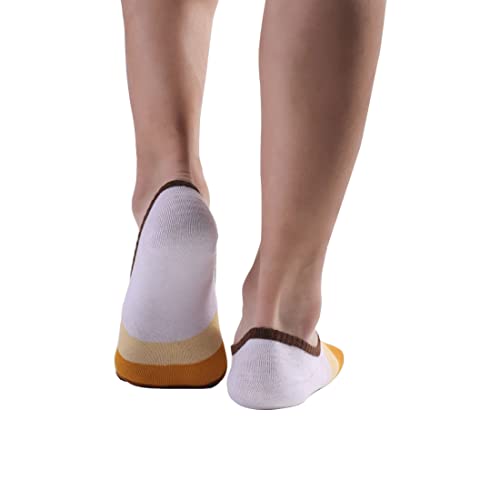 Image of HHX YONLEE Ankle Socks Striped patterned Casual Socks 8 /10 Pairs Gift Box
