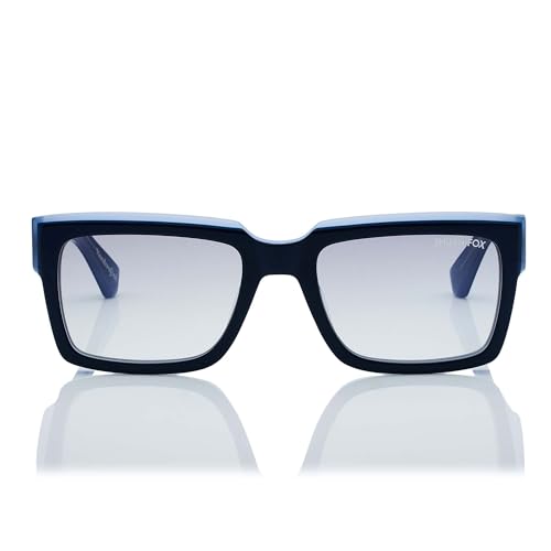 Image of Shisen Fox KOKORO Polarized 2.0 Unisex Sunglasses | Stylish Rectangular Design | Polarized Lenses | Premium Acetate Frames | Sunglasses for Men | Superior Comfort