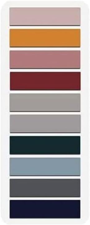 200Pcs Black Sticky Index Tabs, Page Markers Notes Tabs Writable and Repositionable Book Flags Strip Index Tabs for Page Marking Classify File Labels, Indexes and Stamps Notebooks and Writing Pads