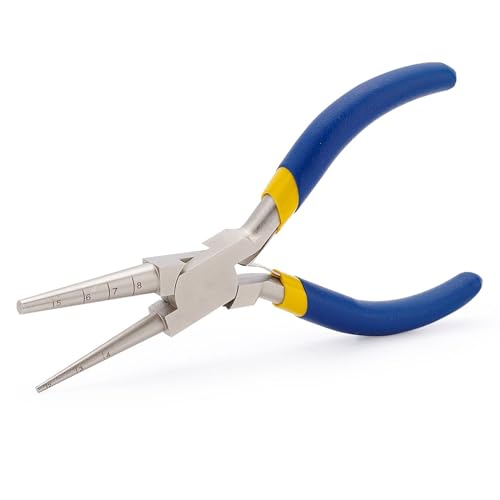 Alicates De Punta Redonda Equipos Herramientas Joyería Herramientas Manuales Largo Acero Carbono Para Manualidades Y Joyería