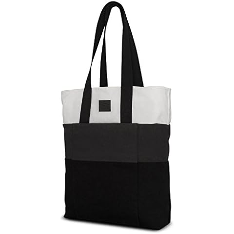 Johnny Urban Einkaufstasche Shopper Damen & Herren Grau Zoe Shopping Bag Einkaufsbeutel Tasche Faltbar Cover