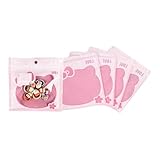 50 Pieces 5.3' Cute Square Resealable Plastic Storage Bag fun Anime Cat PP Bag, Wholesale Pvc Adorable Jewelry Gift Bag For Birthday Wedding Candy Gift Packing Bags Pack (5.3'x5.3')