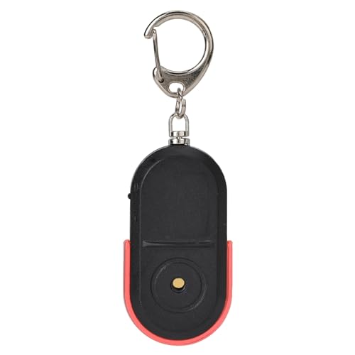 Buscador de Llaves Inalámbrico con Luz LED con Sonido de Silbato, Colgante de Bolso, Dispositivo Antipérdida con Alarma Antipérdida, Encontrar Llaves, Carteras, MP3, Rango de