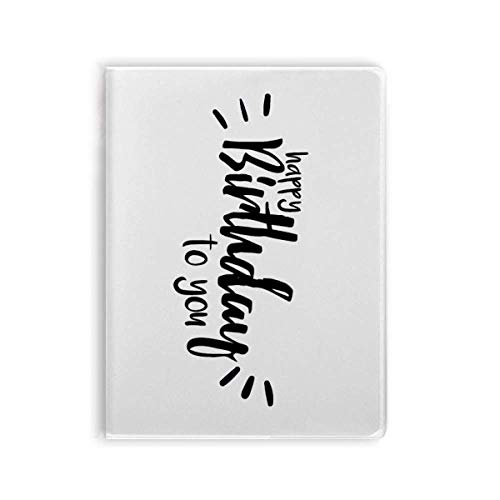 Carnet de notes Happy Birthday couverture souple pour ne plus perdre vos idées