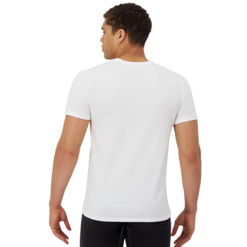 Image of Hanes Men's Ultimate Comfort Fit Cotton Stretch Crewneck Undershirts, Multipack