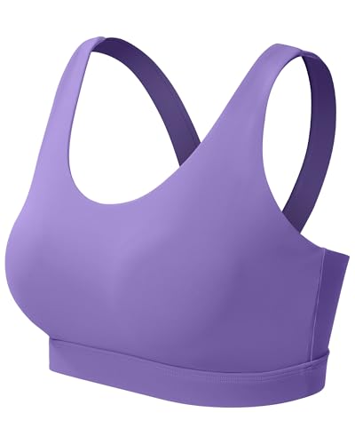 Sports Bras for Women, High Impact Sports Bra - Racerback Running Bra Padded Yoga Bra, Workout Crop Tank Tops Longline3