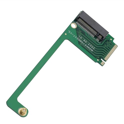 Suckoo for Asus Rog Ally Handheld 2280 Replacement 2230 SSD Expansion Card NVME M-Key NGFF M.2 PCIE 4.0 Adapter Upgrade Converter 90 Degree ROG Ally Handheld Internal Components