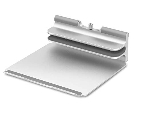 ノートパソコンスタンド タブレットスタンド PCスタンド 折りたたみ式 PCホルダー アルミ合金製 軽量 放熱対策 角度調整可能 姿勢改善 腰痛/猫背解消PC/MacBook Air/MacBook Pro/ラップトップ/iPad/kindle/(シルバー