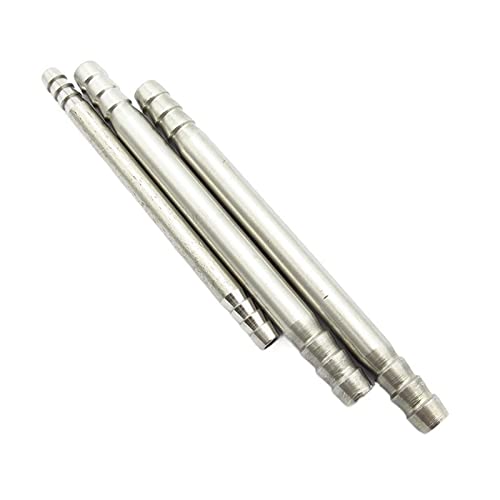 Conector manguera recta en acero inoxidable 304 de alta resistencia para tuberías 2