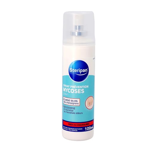 Spray antifongique pour chaussures de sport et pieds actifs après effort Steripan 100ml