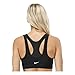Nike Shape Zip Sports Bra Sujetador Deportivo, Black White, S para Mujer