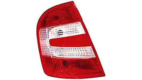 Izquierdo-PILOTO TRASERO-sin portalámparas-Blanco-Rojo IPARLUX compatible con SKODA FABIA Hatchback 5P (04->07)