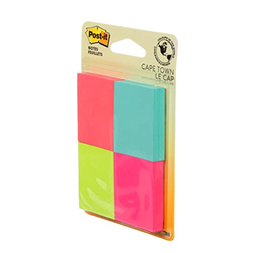Post-it Mininotas, 3,8 cm x 5 cm, 12 blocos, notas adesivas favoritas número 1 dos EUA, coleção Jaip