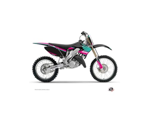 Kit déco Honda 125 Cr turquoise Kutvek Nasting pour habillage moto