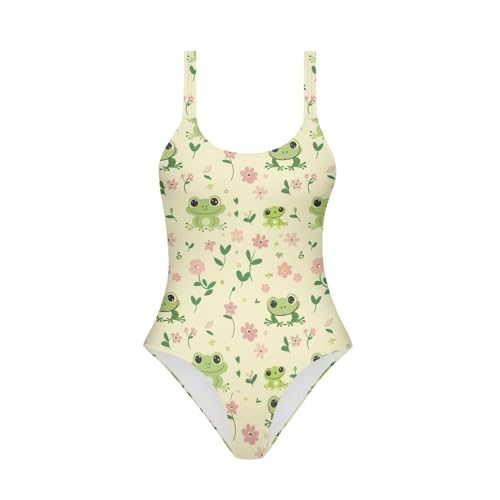 Image of Ystardream Teen Girls One Piece Swimsuit Beach Athletic Bathing Suits Quick Dry