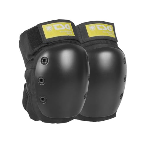 TSG Kneepad All Ground, Skateboarding Protection Pad, Hardshell, Durable High Grade, Double Stitching, EVA Impact Foam, High Density Caps, Pre Shaped, Tear Resistant, Open Back Design with neoprene butterfly closure by TSG - Used condition - US$69.87