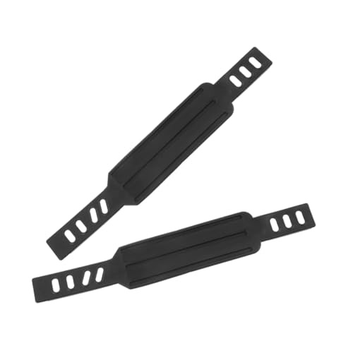 KESYOO 調節可能なプラスチック製自転車ペダルストラップ 軽量耐摩耗 エアロバイク マウンテンバイク 固定ギア対応 フィットネス用アクセ