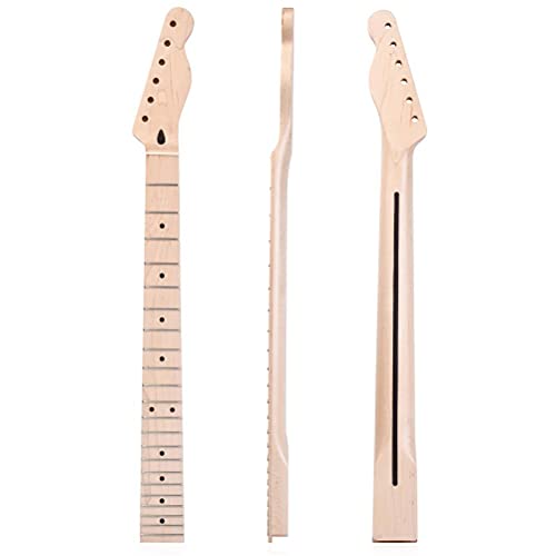 Wsrcxx Manche de rechange pour guitare électrique, 22 frettes compatible avec TL Pièces de rechange pour guitare électrique