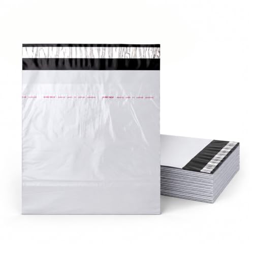 Image of Bonkaso Blueprint Courier Bag /Envelopes /Pouches /Cover with POD (55 Microns) Tamper proof /Security bag (Pack of 50, Size 6 x 8)