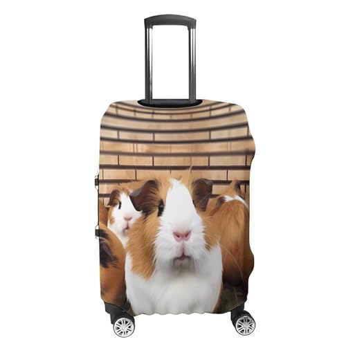 Guinea Pigs Luggage Cover, Washable Elastic Suitcase Cover Protector Fit 18-32 Inch Luggage4