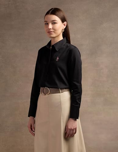 Image of Cotton Sateen Regular fit Shirt