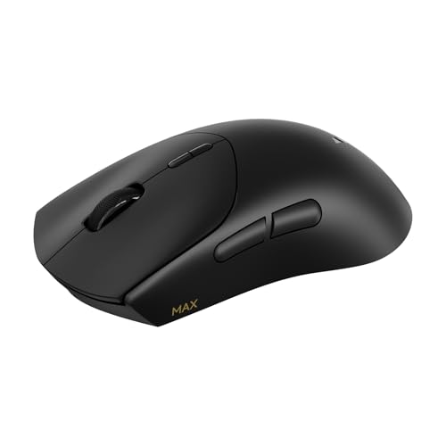 Rapoo VT7 MAX Wireless Gaming Mouse, True 8K Wireless Polling Rate, 53g Lightweight, Up to 750 Hr Battery, Nordic nRF54L15 MCU, 120-Million Optical Switch, 10 Programmable Buttons, Macro Enabled
