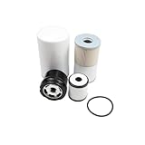 4PCS Maintenance Filter set w/Sealing gasket Compatible with Hino 258 268 338 2011-2019 Replace#