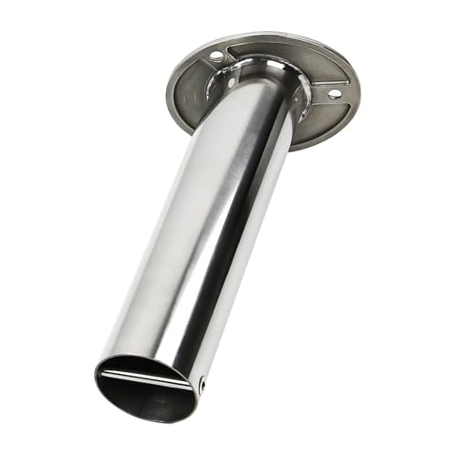 Support de canne à pêche en acier inoxydable finition miroir - 7