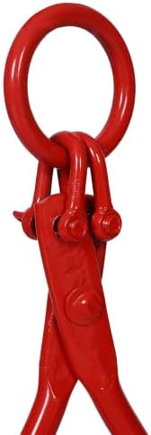 LuckyNote Skidding Tongs with Ring 32inch Large O-ring ideal for connecting to a 3/8" chain