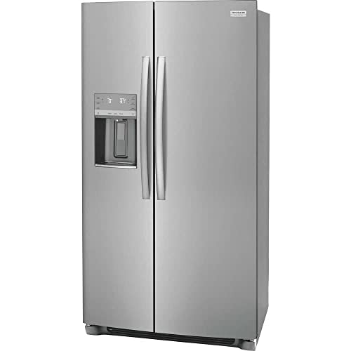 Gallery 25.6 Cu. Ft. 36" Standard Depth Side by Side Refrigerator in Smudge-Proof Stainless Steel on Fridge.com