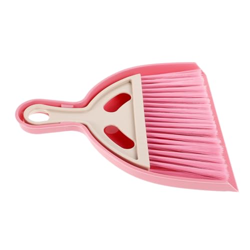 Cabilock Ergonomic Cleaning Tools Small Broom Dustpan Set for Easy Desktop Cleanup