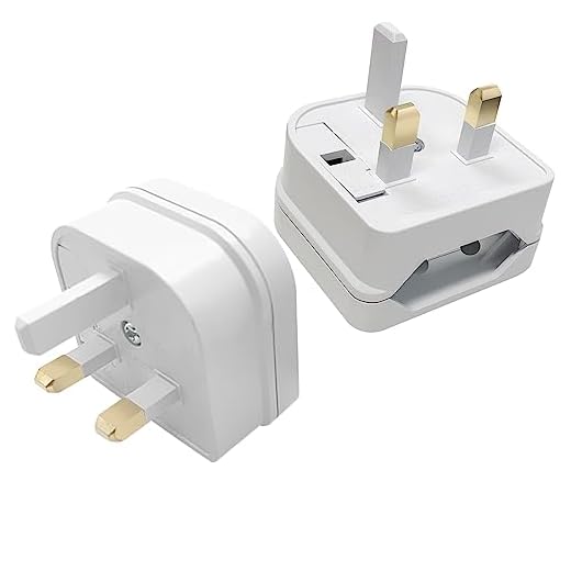 PremierAdapter PA40 Adaptateur de prise E U E urope an 5,1 cm vers prise britannique 3 broches