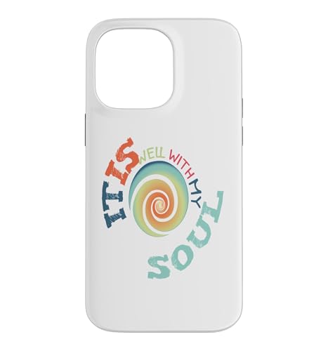 It Is Well With My Soul Christian Faith �C���X�s���[�V���� �X�}�z�P�[�X iPhone 14 Pro Max �p