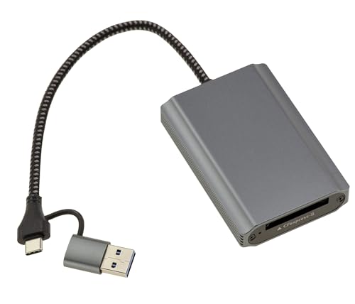 Lecteur CFexpress Type B USB C 3.2 Gen 2 Enregistreur Carte CFe 10G