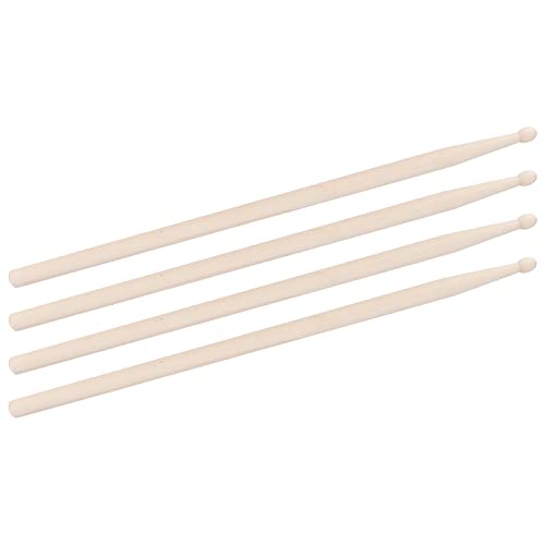 Baquetas para batería, de arce de alta resistencia, modelo 5A, para principiantes y práctica profesional, ideal para jóvenes bateristas, actuaciones en vivo y grabación en estudio miniatura 4