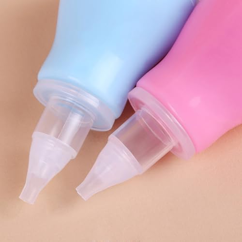 Image of ibasenice 4-Pack with Soft Spout for Cleaner and Mucus Removal Portable Congestion Relief Tool for Newborns 3.34X1.18X1.18In