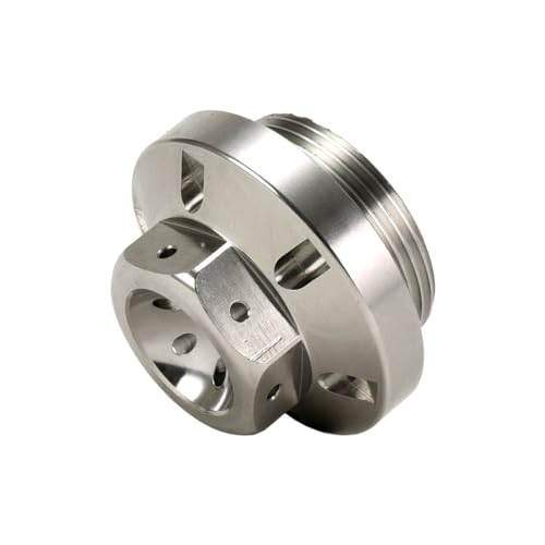 ��Star Bolt CNC���H �w�L�T�S���w�b�h ���̓}�O�l�b�g�t�� SUS �I�C���X�g���[�i�[�L���b�v�i�I�C���h���C���v���O�j �V���o�[ YAMAHA(���}�n�j �V�O�i�XX,BW`S125,GTR125�p