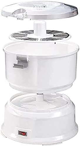 Éplucheur de pommes de terre électrique - Machine à éplucher rotative multifonctionnelle avec opération facile à un bouton - Outil efficace pour l'épluchage rapide et sûr des pommes de terre