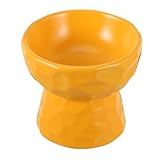 DOITOOL Bol Élevé Céramique pour Et Chiens Ecuelle Anti-vomissement Design Élégant Fa...