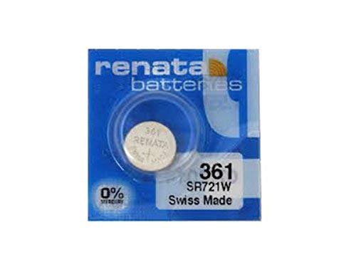 Batería Renata 361 para reloj (Paquete x5)