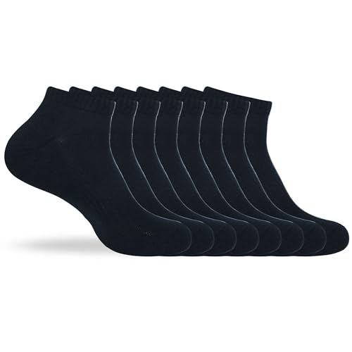 Image of Women's Ankle Socks Thick Cushioned Cotton, Moisture-Wicking socks, Breathable Performance Socks for Running, Sports