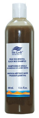 Dead Sea Black Mud Shampoo 400 ml (13.6 oz)