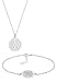Produktbild Elli Schmuckset Damen Lebensblume in 925 Sterling Silber