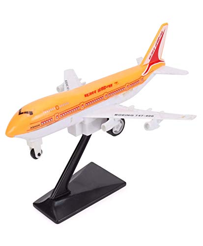 Image of Negi Jumbo 747 Plane Display Piece /Pull Back Toy for Kids (Colour May Vary)