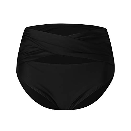 image for A2A Bikini Bottoms for Women High Waist Tummy Control Swimsuit High Cu