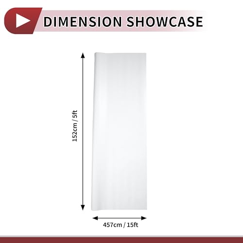 Film vinyle blanc carbone 457x152cm covering voiture