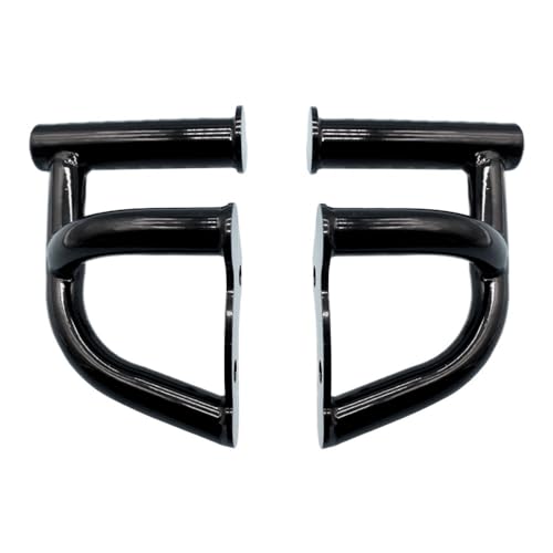 Blocs pare-chocs moto Vmax 1200 finition noir givré haute résistance