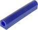 Carving Wax Ring Tube, Medium Flat Side Tube, Blue