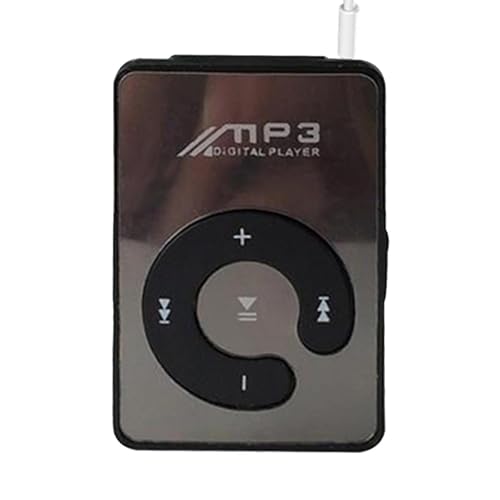 Reproductor de MP3 Clip 8, Reproductor MP3 Ligero Clip De MP3 Sport Clip Portátil Ultraligero, Cable USB Y Auriculares Incluidos