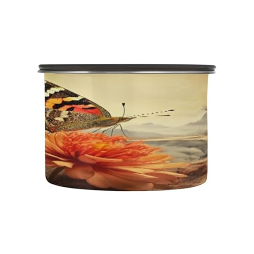Contenedor Hermético de Acero Inoxidable para Café 500ml